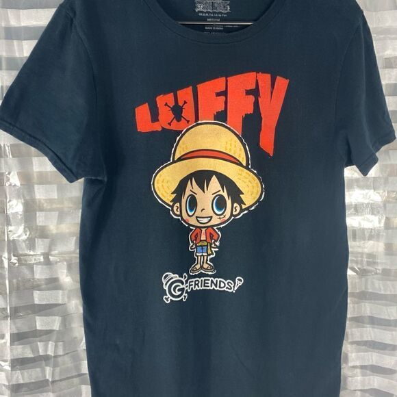 Funimation Black Luffy G-Friends Tshirt - Picture 1 of 4